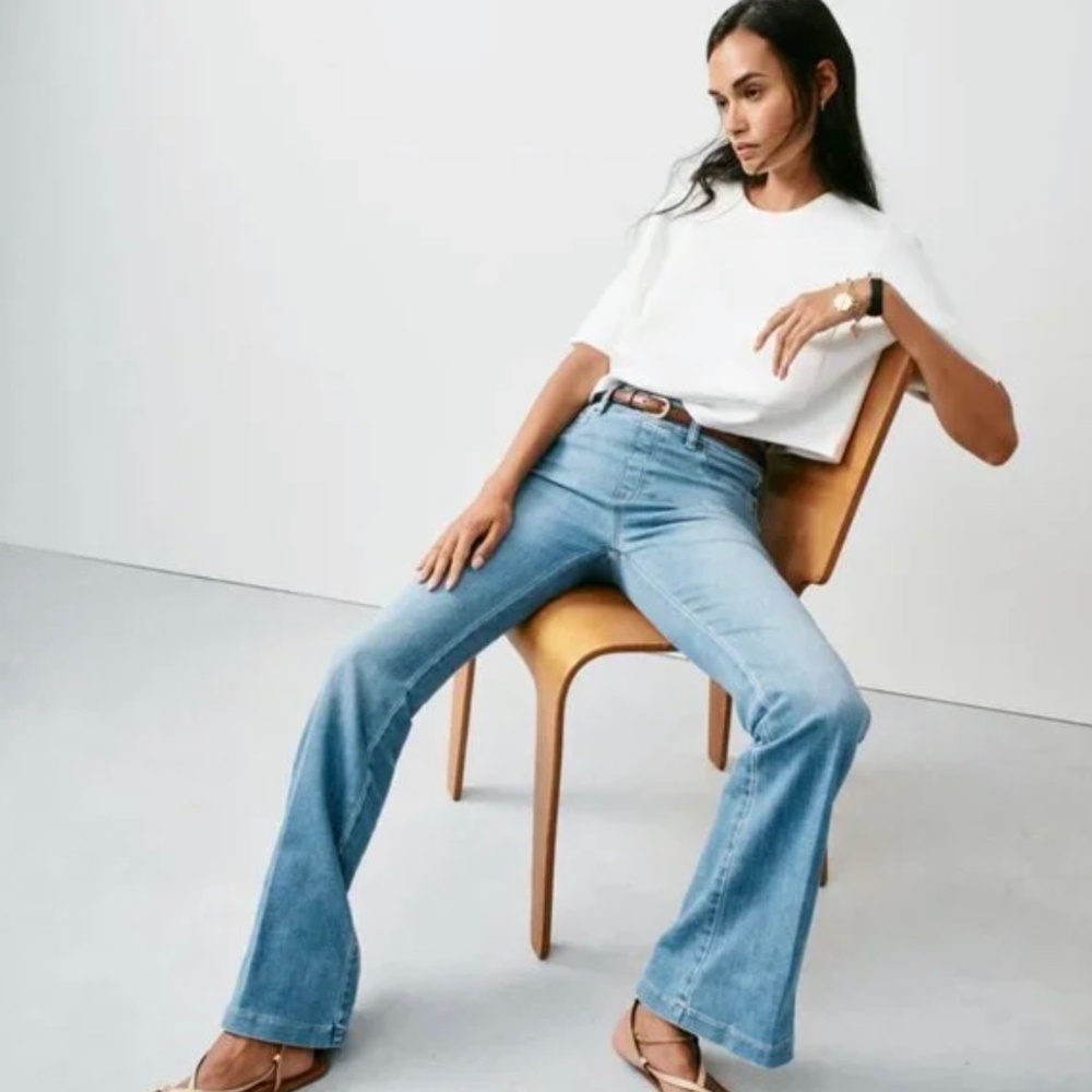 Spanx flare Jeans Medium Petite